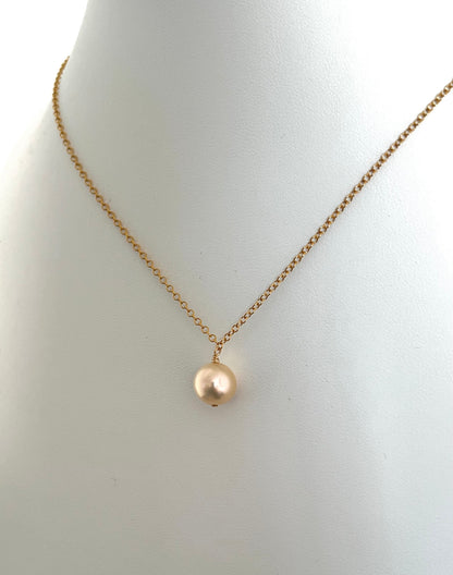 Collier "Mina"- Perle Irisée